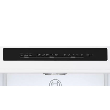 Bosch KGN362LDFG Series 4 Freestanding Frost Free Fridge Freezer Inox - Image 3