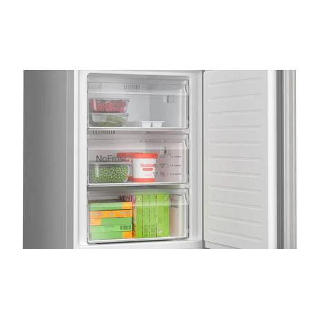 Bosch KGN362LDFG Series 4 Freestanding Frost Free Fridge Freezer Inox - Image 6