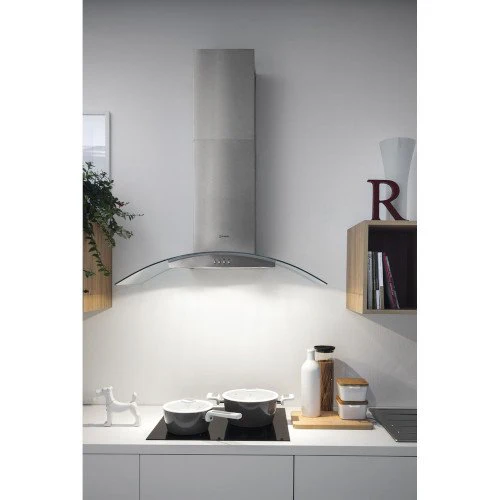 Indesit IHGC65LMX Cooker Hood Stainless Steel - Image 5