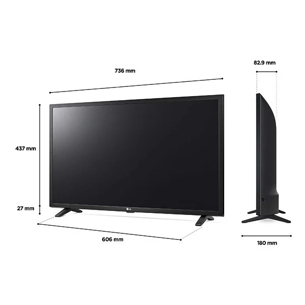 LG 32LQ630B6LA 32 inch HD Ready HDR Smart LED TV with AI Sound and WebOS Smart Platform - Image 3