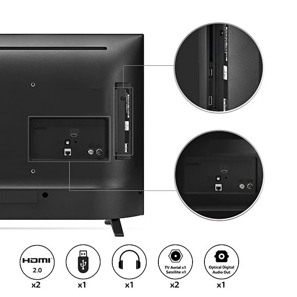LG 32LQ630B6LA 32 inch HD Ready HDR Smart LED TV with AI Sound and WebOS Smart Platform - Image 4