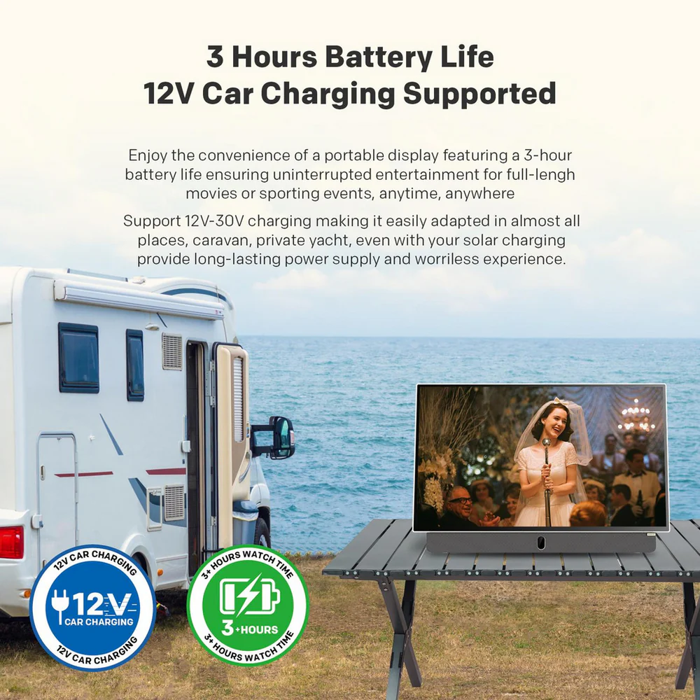 Metz 24MPE7002Z 24 Inch Full HD Smart Portable Tunerless Google TV - Image 4