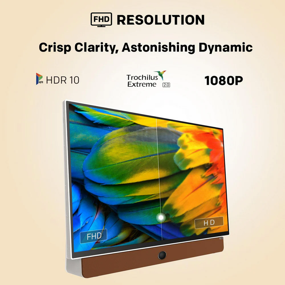Metz 24MPE7002Z 24 Inch Full HD Smart Portable Tunerless Google TV - Image 6