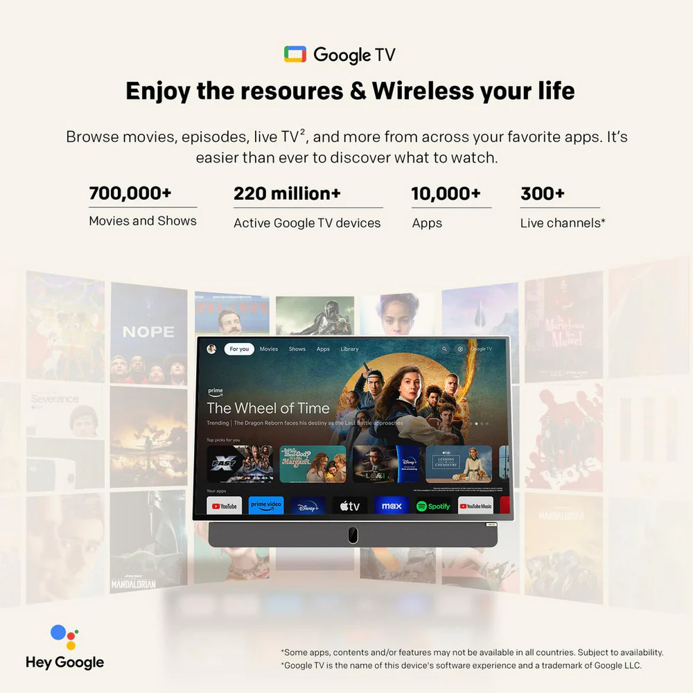 Metz 24MPE7002Z 24 Inch Full HD Smart Portable Tunerless Google TV - Image 8