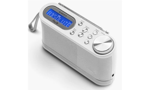 Roberts Play 10 Portable Digital DAB DAB+ FM Radio White - Image 3