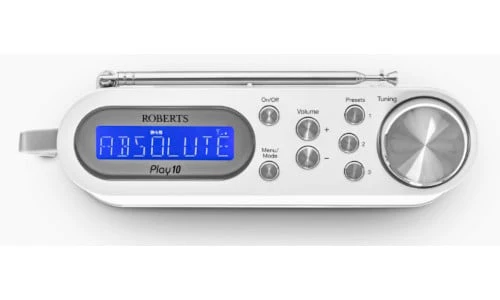 Roberts Play 10 Portable Digital DAB DAB+ FM Radio White - Image 4