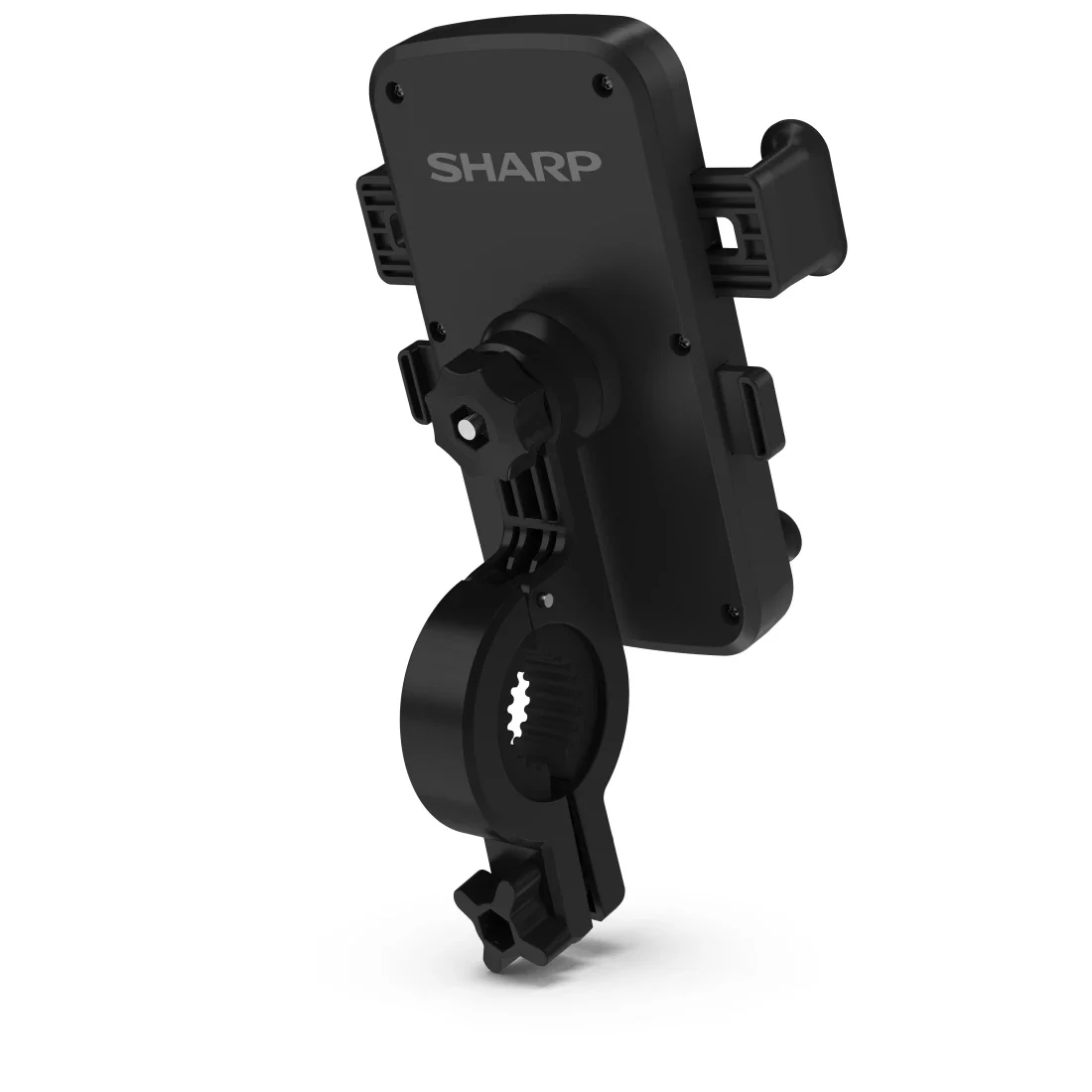 Sharp EM-PH1AEU-B Kick Scooter Mobile Phone Holder Black - Image 4