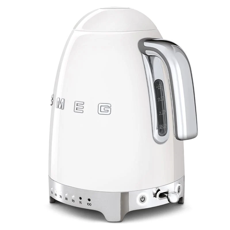 SMEG KLF04WHUK 50s Retro Style Jug Kettle - White - Image 3