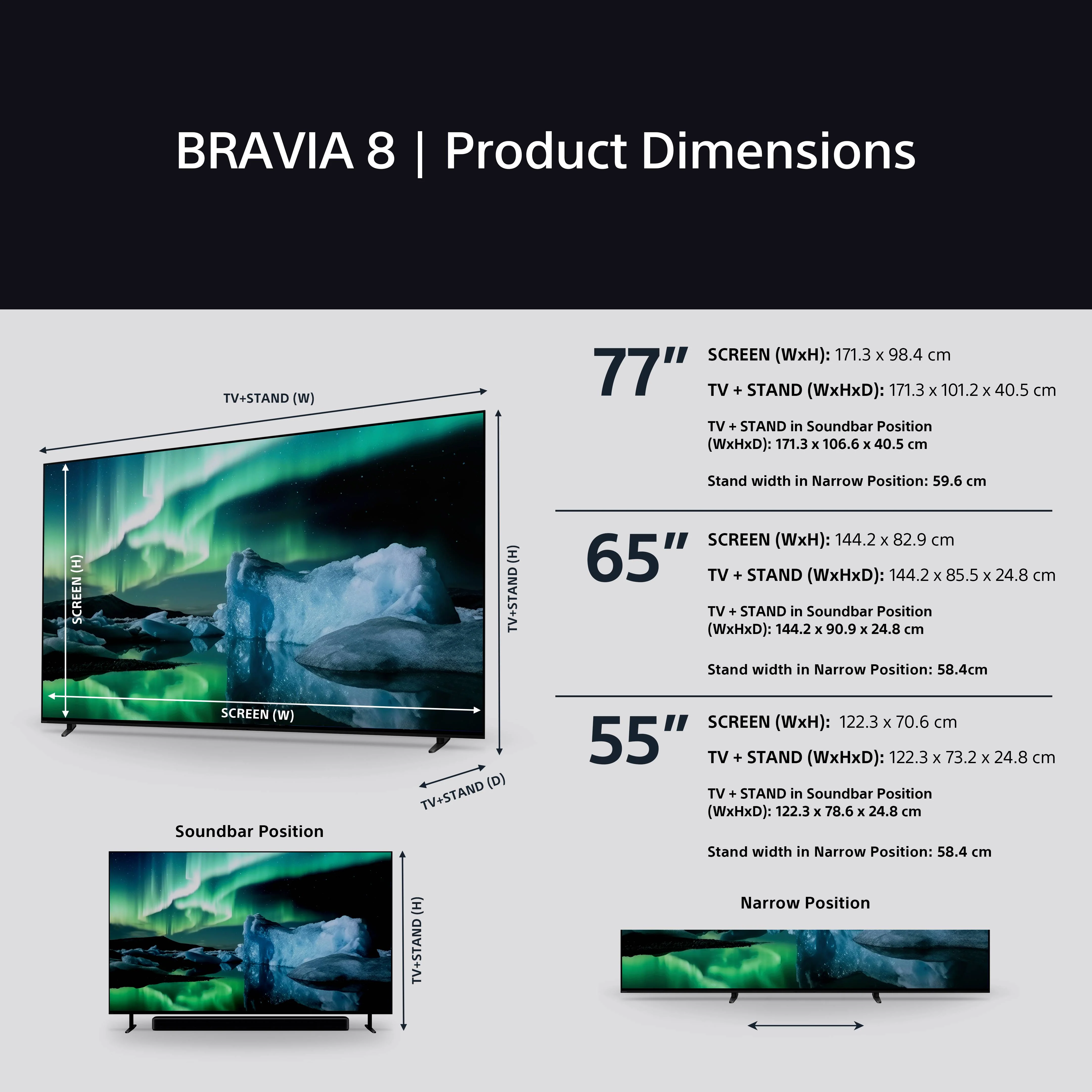 Sony K65XR80U 65 Inch BRAVIA 8 4K OLED Smart Google Bravia TV - Image 11