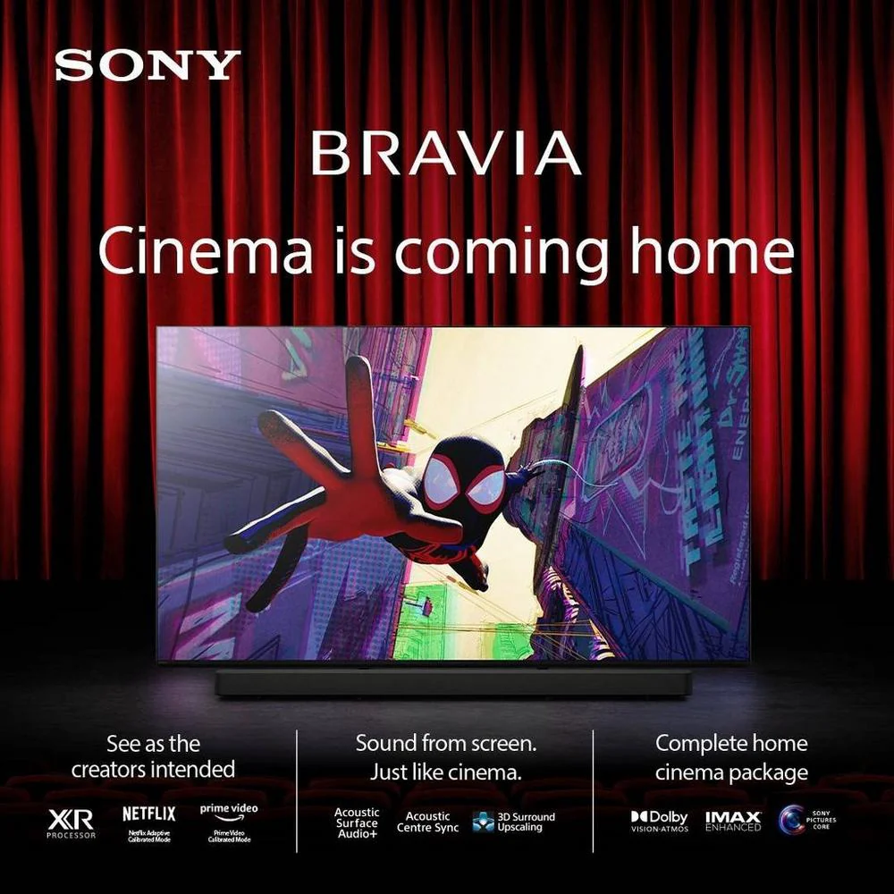 Sony K77XR80PU 77 Inch BRAVIA 8 XR80PU 4K OLED Smart Google Bravia TV - Image 3