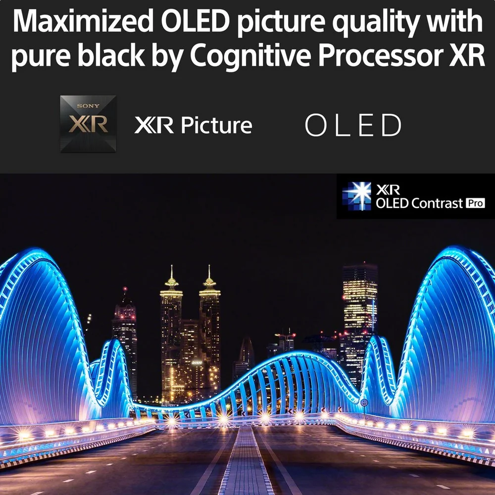 Sony XR48A90KU A90K BRAVIA XR MASTER Series OLED 4K Ultra HD High Dynamic Range HDR Smart TV Google TV - Image 4