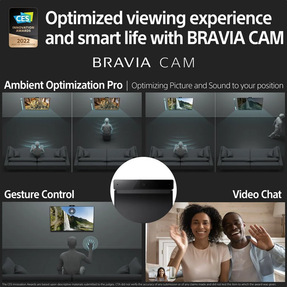 Sony XR48A90KU A90K BRAVIA XR MASTER Series OLED 4K Ultra HD High Dynamic Range HDR Smart TV Google TV - Image 7